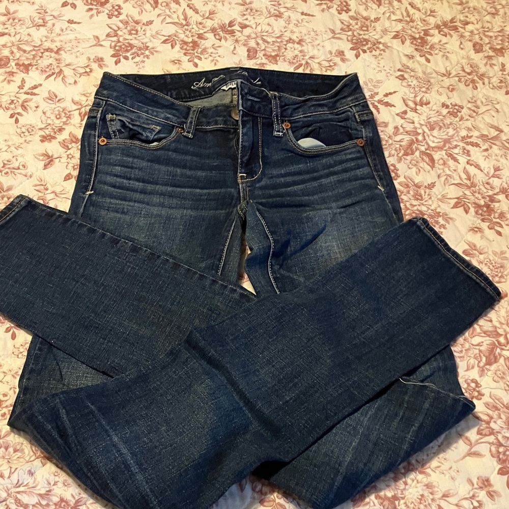 American Eagle Outfitters Dark Wash Skinny Jeans